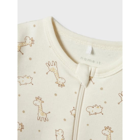 Name It Baby pyjama nbnnightsuit giraffe zip 2-pack - Image 3
