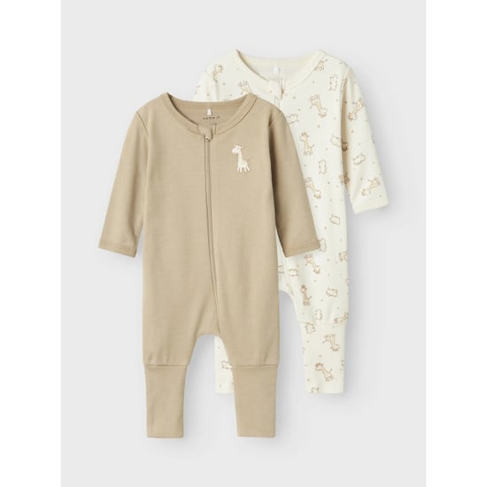 Name It Baby pyjama nbnnightsuit giraffe zip 2-pack - Image 6