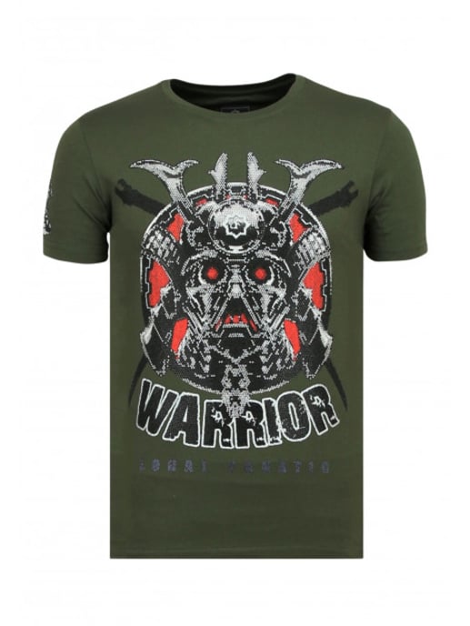 Local Fanatic Savage samurai print t-shirt - Image 4