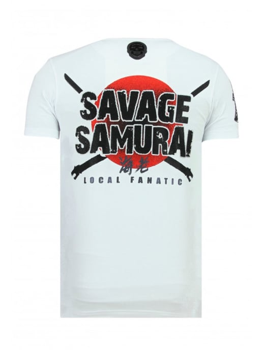 Local Fanatic Savage samurai t-shirt - Image 6