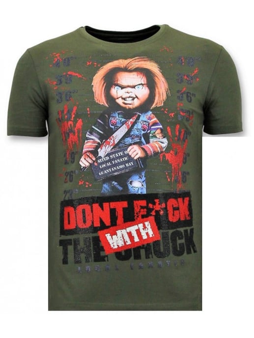 Local Fanatic T-shirt bloody chucky angry print - Image 1
