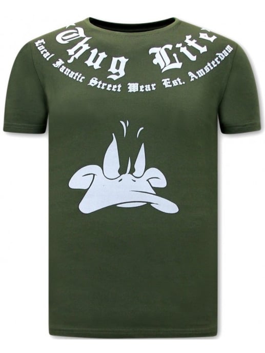 Local Fanatic T-shirt korte mouw thug life - Image 1