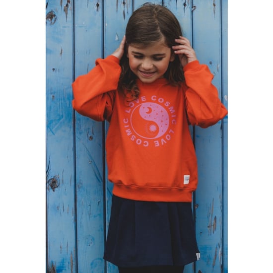 Looxs Revolution Sweater fluo orange voor meisjes in de kleur - Image 5
