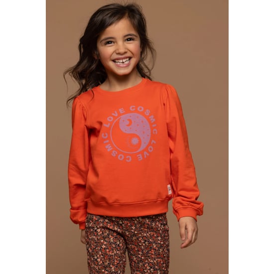 Looxs Revolution Sweater fluo orange voor meisjes in de kleur - Image 6