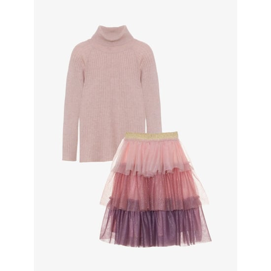 Patachou Meisjes set tulle rok roze - Image 1