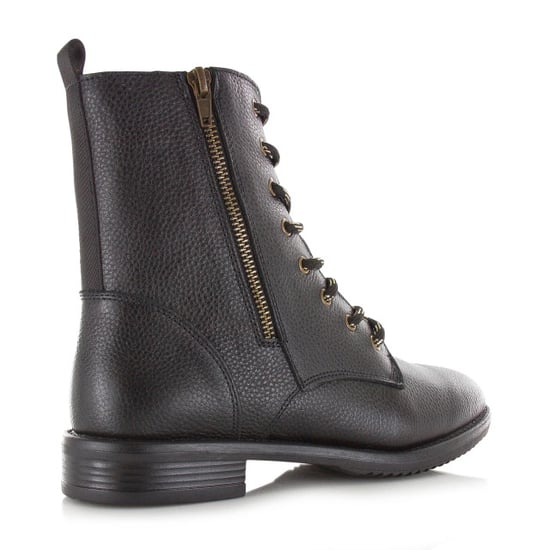 Shoecolate Leren veterboot met rits veterboots dames - Image 4