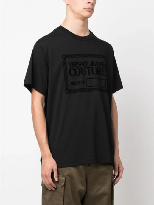 Versace Jeans Versace jeans couture r piece t-shirt flock - Image 5