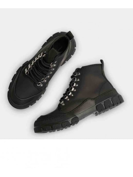 Garment Project Twig high gpw2395 999 black rubberized leather - Image 4