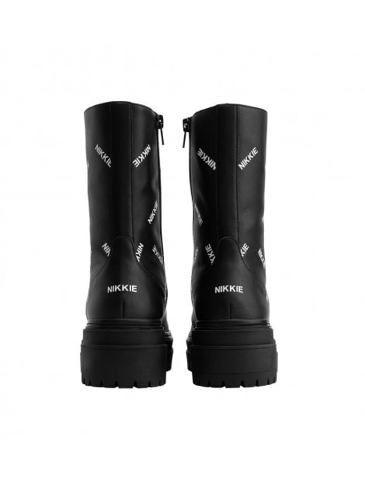 Nikkie Djuna logo boots n 9-521 2201 black - Image 3