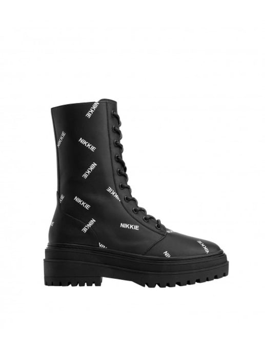 Nikkie Djuna logo boots n 9-521 2201 black - Image 4