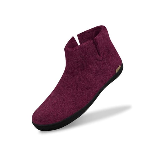 Glerups Low boot natural rubber sole gr02 07-cranberry - Image 3