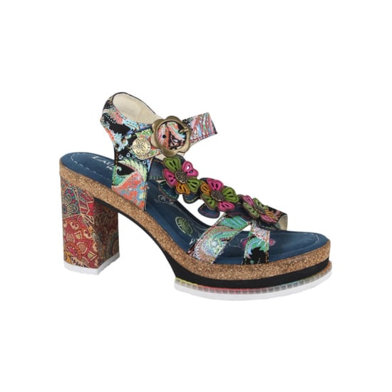 Laura Vita Naomio 12 jeans dames sandalen gekleed - Image 1