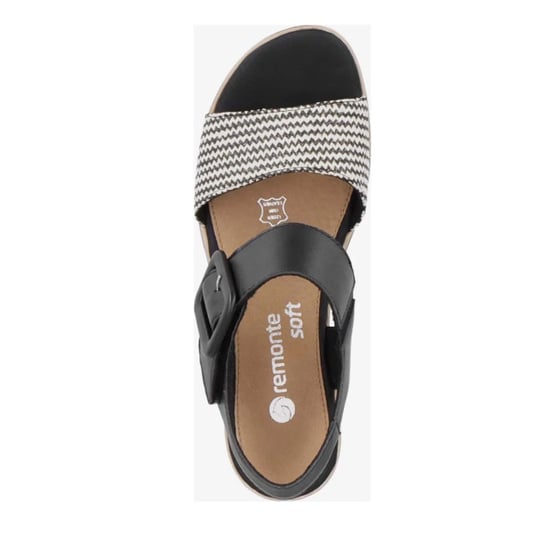 Remonte D6453-01 black combi - Image 3