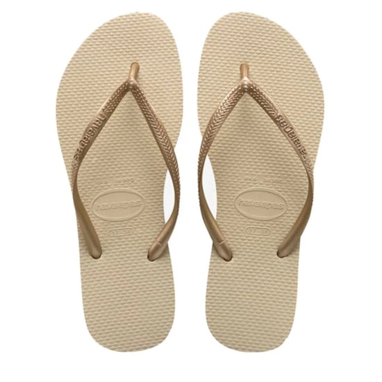 Havaianas Slim | sand grey/light golden teenslippers dames - Image 2