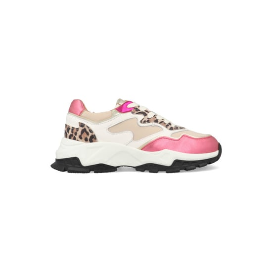 DWRS Label Chester leopard b10649-09-1151 / roze - Image 1