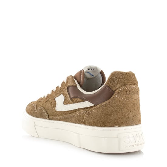 Stepney workers club S.w.c pearl s-strike geo-merged brown lage sneakers unisex - Image 4