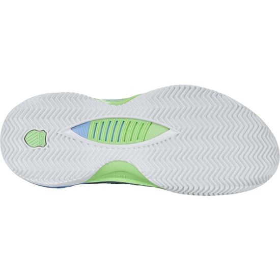 K-Swiss hypercourt supreme 2 clay tennisschoenen gravel dames wit-blauw - Image 2