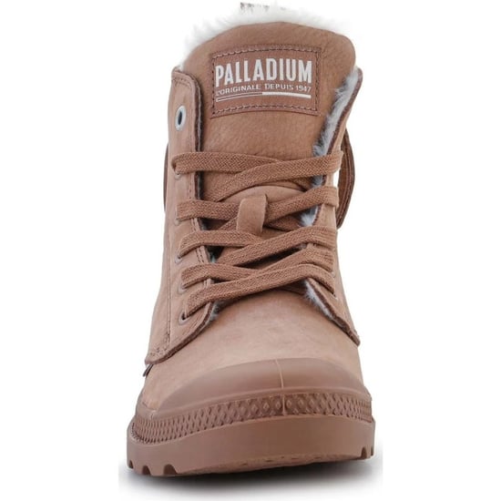 Palladium Pampa hi zip 95982-254 nude brown 5507 - Image 3