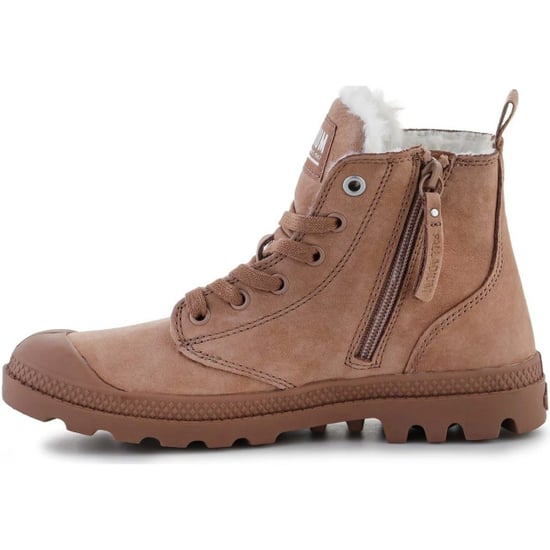 Palladium Pampa hi zip 95982-254 nude brown 5507 - Image 4