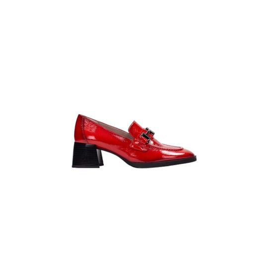 Hispanitas lakleren loafers op hak - Image 4