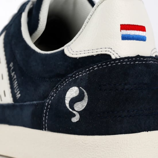 Q1905 Sneaker platinum donker/wit - Image 4