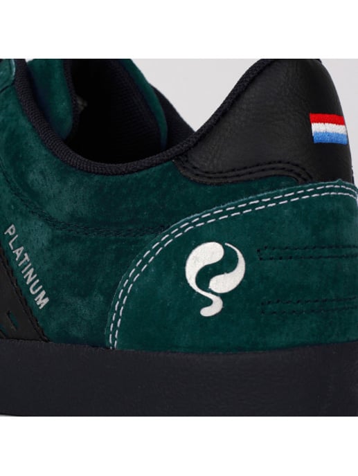 Q1905 Sneaker platinum teal /donkerblauw - Image 3