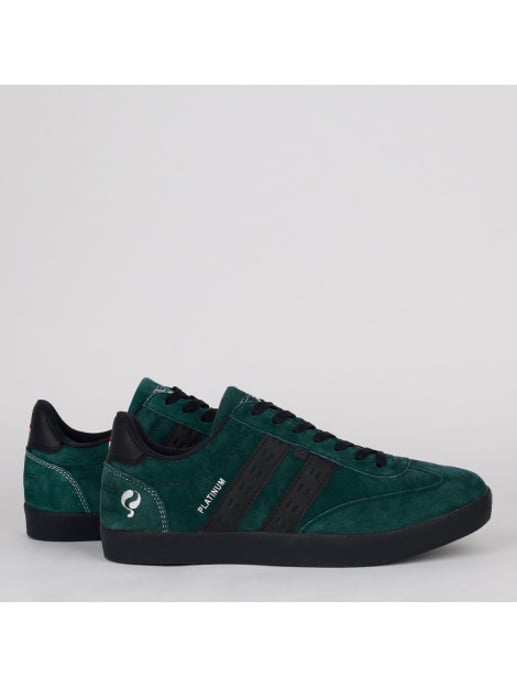 Q1905 Sneaker platinum teal /donkerblauw - Image 4
