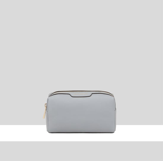 Sesia Blue Leather Pouch Bag - Image 1