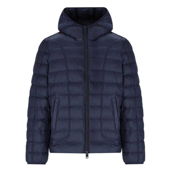 Diesel Effen capuchonjas heren (Marineblauw) - Image 1