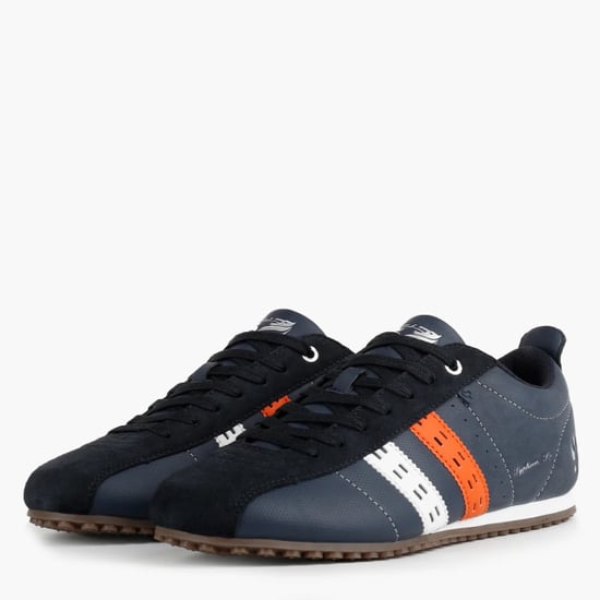 Q1905 Sneaker typhoon sp donkerblauw/wit/oranje - Image 3