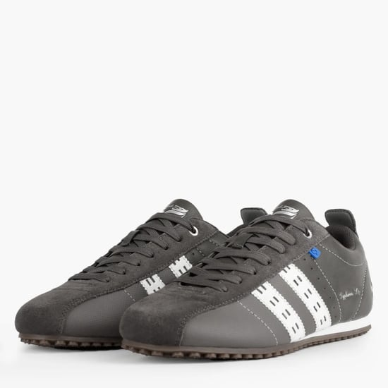 Q1905 Sneaker typhoon sp middengrijs/koningsblauw/wit - Image 4