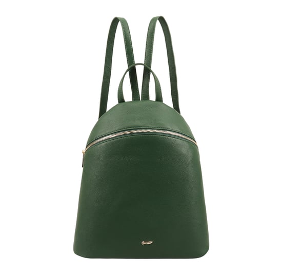 Panoma Green Leather Backpack Bag - Image 1