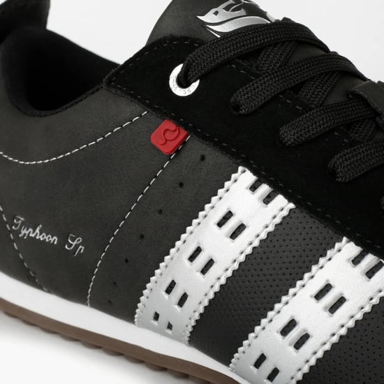 Q1905 Sneaker typhoon sp zwart/zilver/rood - Image 2