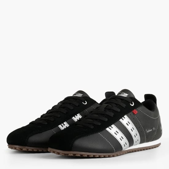 Q1905 Sneaker typhoon sp zwart/zilver/rood - Image 4