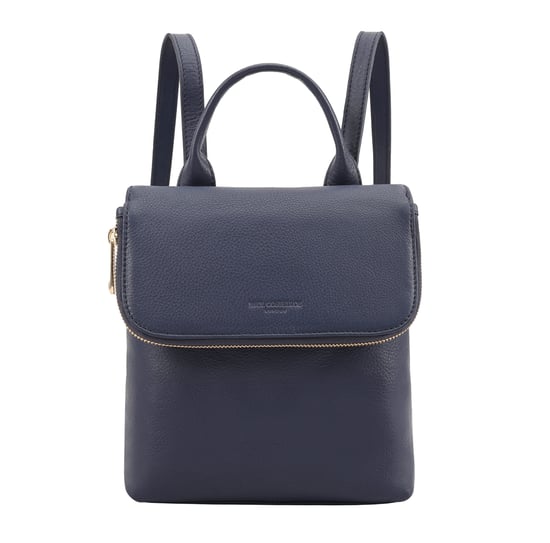 Nanay Blue Leather Backpack Bag - Image 1
