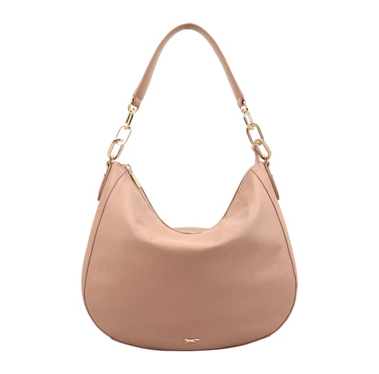 Bisbee Pink Leather Shoulder Bag - Image 1