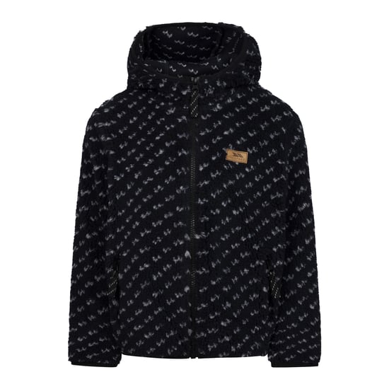 Trespass Barn Frax Full Zip Hoodie (Svart) - Image 1