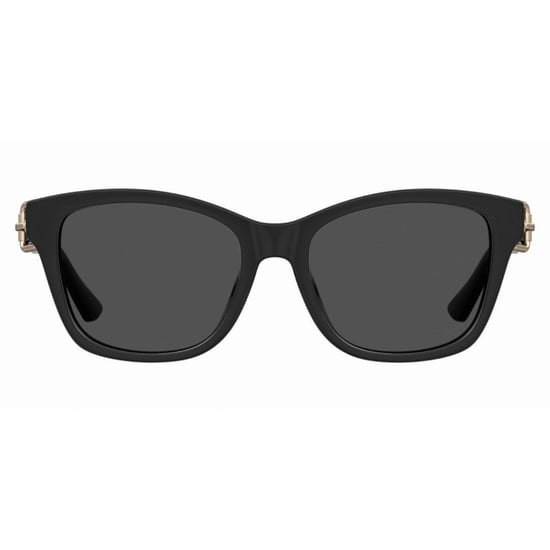 Moschino Unisex Volwassenen Zonnebril met Gespdetails (Zwart) - Image 1