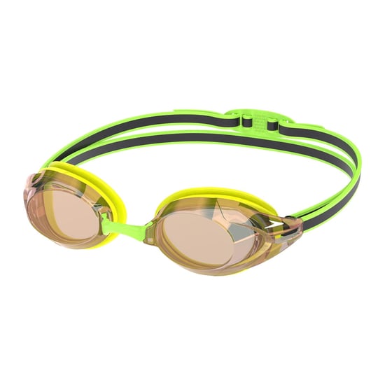 Speedo Uniseks Adult Vanquisher 3.0 Gespiegelde Zwembril (Geel) - Image 1