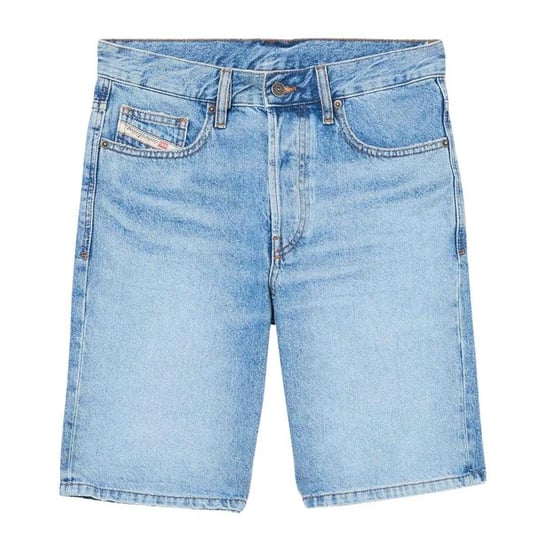 Diesel Mens Denim Slim Shorts (Blue) - Image 1