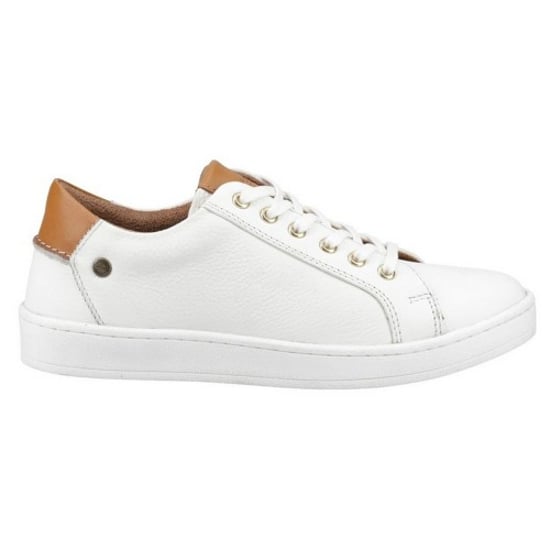 Cotswold Heren Radcot Leren Sneakers (Wit) - Image 1