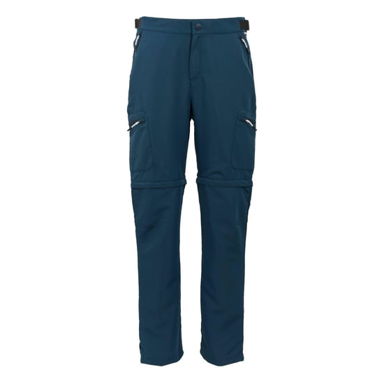 Regatta Mens Leesville III Zip-Off Hiking Trousers (Moonlight Denim) - Image 1