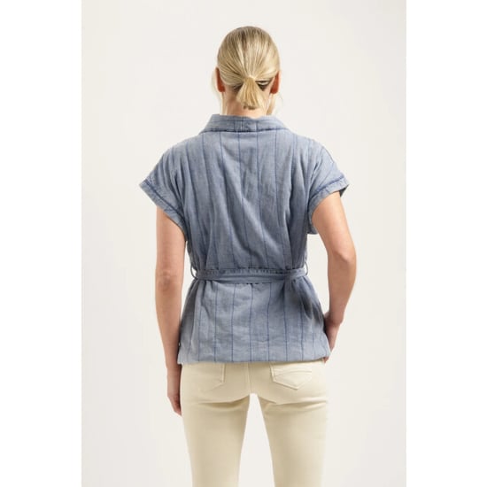 Florèz Cr0112 416 dante gilet light blue - Image 3