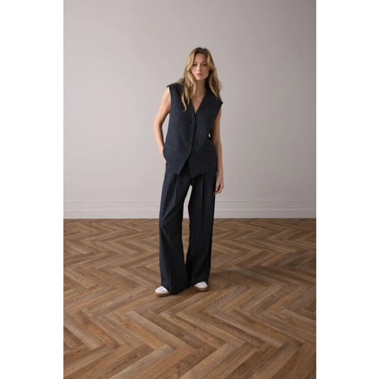 Summum 9s137-12258 495 gilet pinstripe midnight blue - Image 2