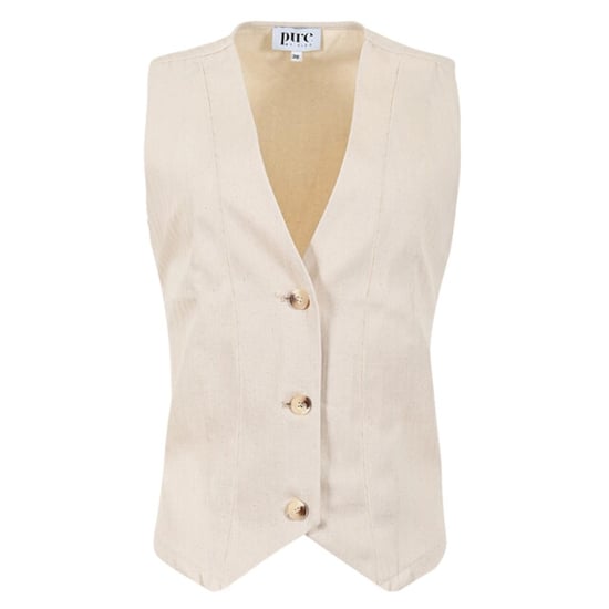 Zizo Rowani gilet sp25.rwi.014 coconut milk - Image 2