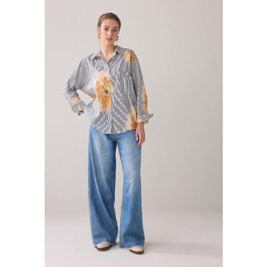 Summum 2s3239-12168 blouse flowers and stripes - Image 2