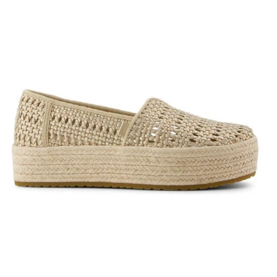 TOMS Valencia Textiel Dames Champagne Espadrilles - Image 1