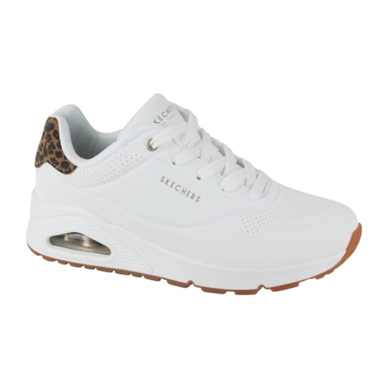 Skechers UNO - Jungle Nite Polyuretan Kvinna Vit/Leopard Sneakers - Image 1