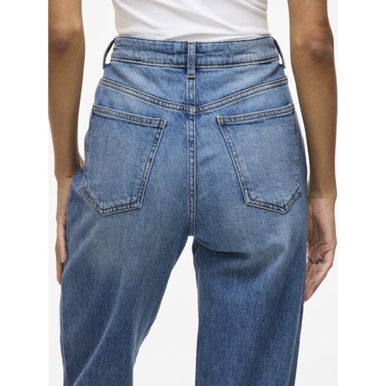 Vila vikelly jaf hw straight jeans-noos 14084730 medium blue - Image 5
