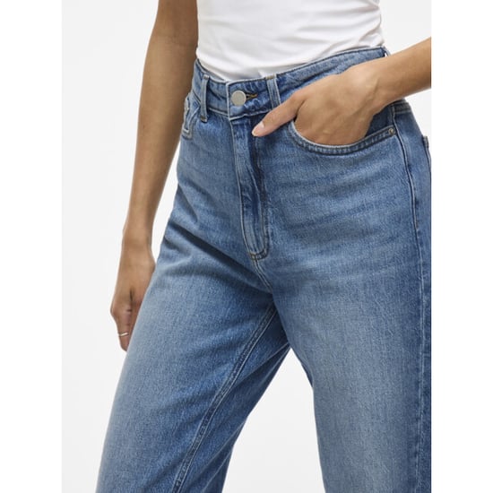 Vila vikelly jaf hw straight jeans-noos 14084730 medium blue - Image 6